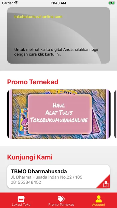 Captures d'écran de Toko Buku Murah Online