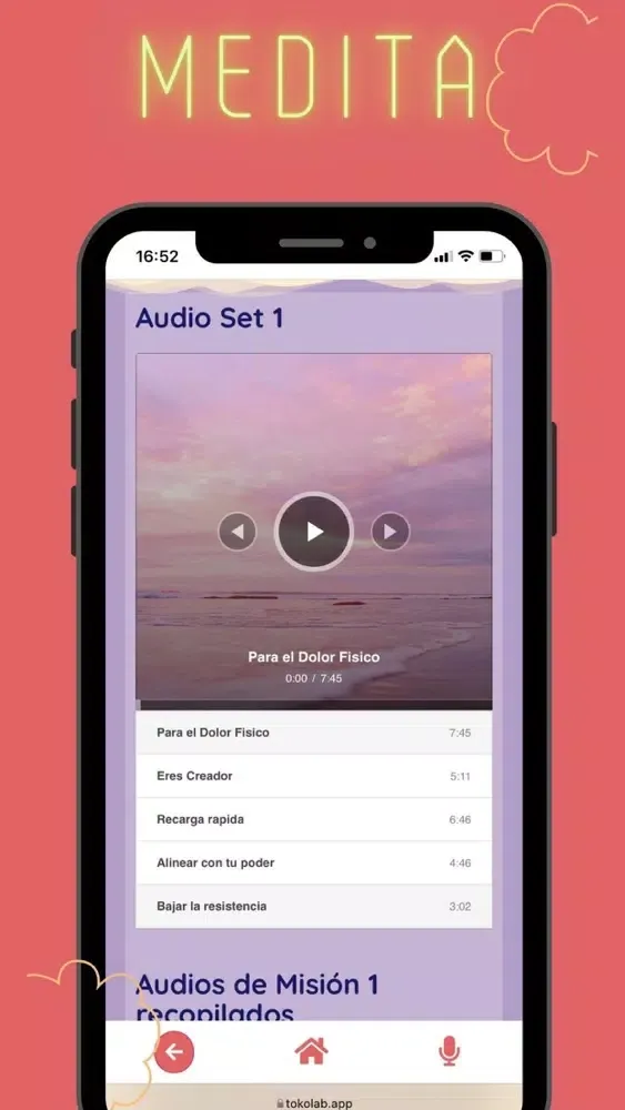 Capturas de pantalla de Toko Lab App