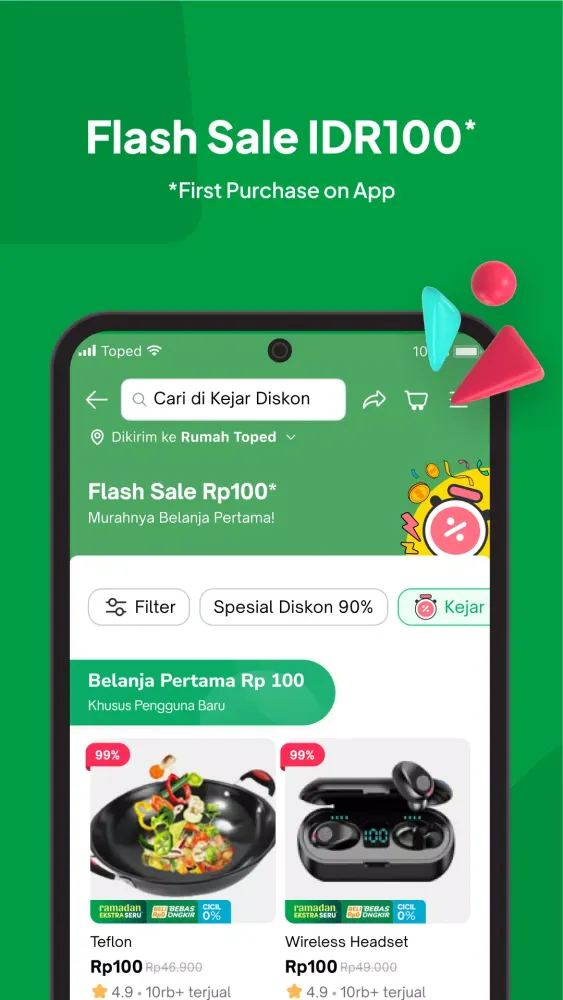 Tokopedia Screenshots