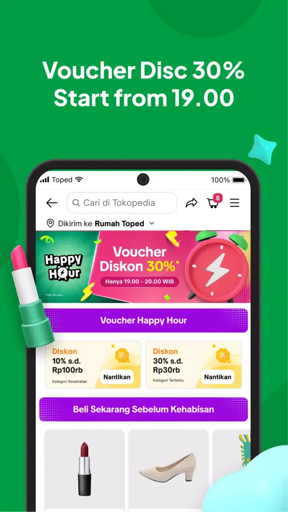 Tokopedia Screenshots