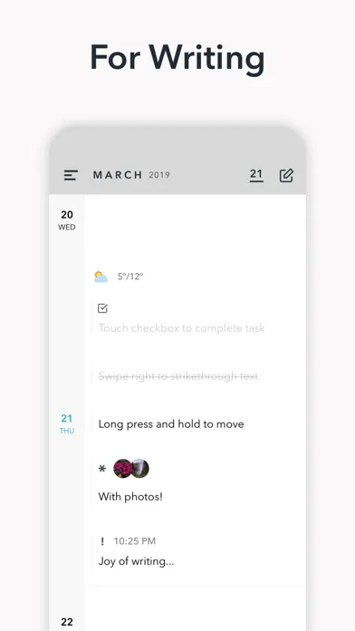 DayMore: Modern Diary Screenshots