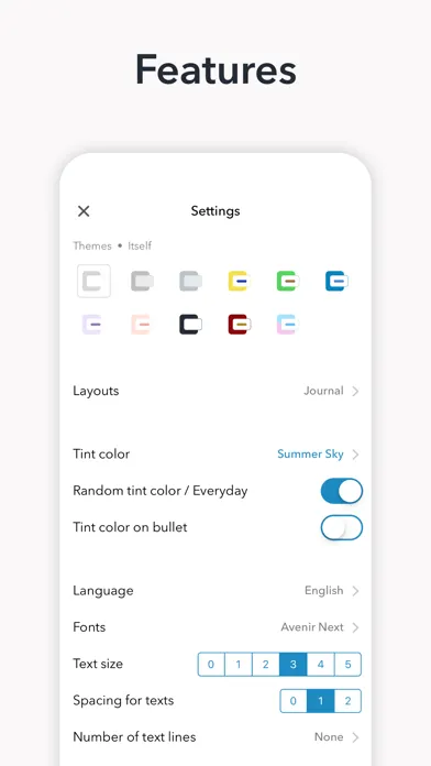 DayMore: Modern Diary Screenshots