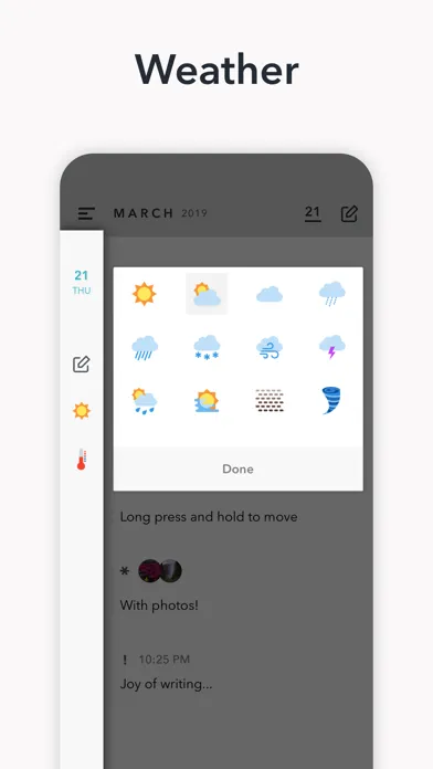 DayMore: Modern Diary Screenshots