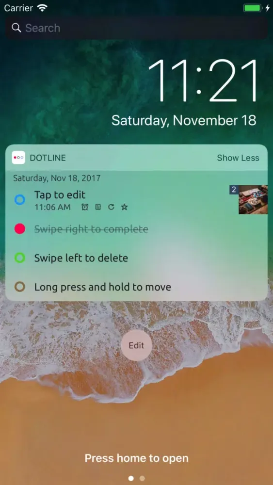 Скриншоты DotLine - To-do & Counter