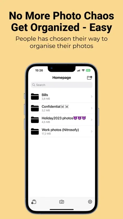 Photo Folder - Album Organizer سکرین شاٹس