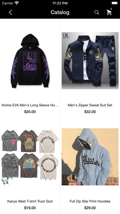 Zrzuty ekranu TOKWEAR