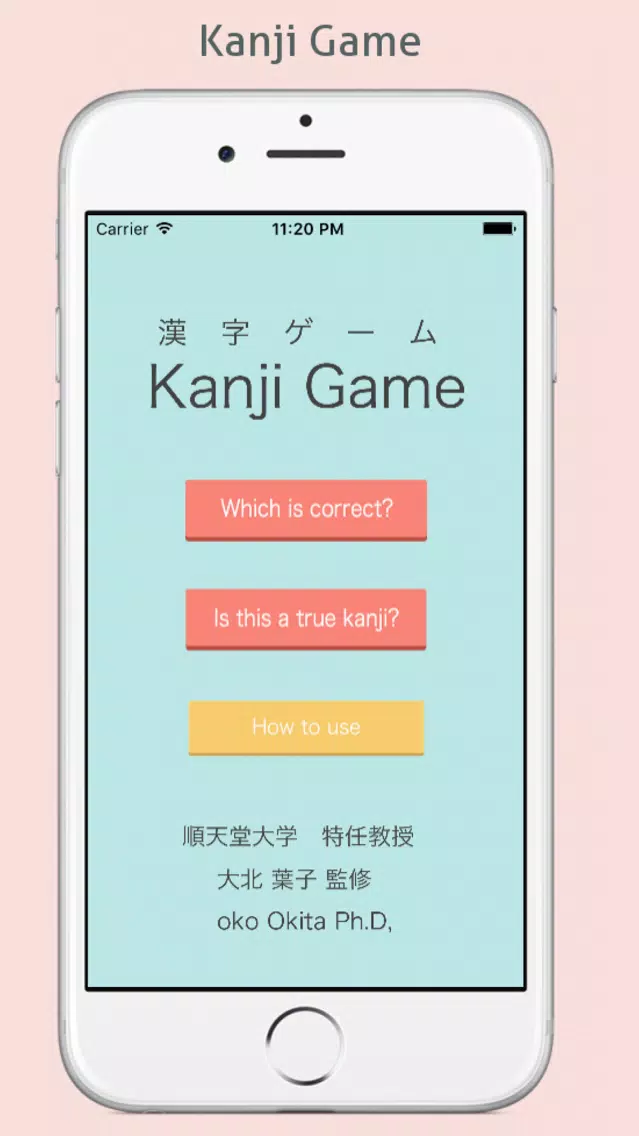 Kanji Game 漢字ゲーム Ekran Görüntüleri