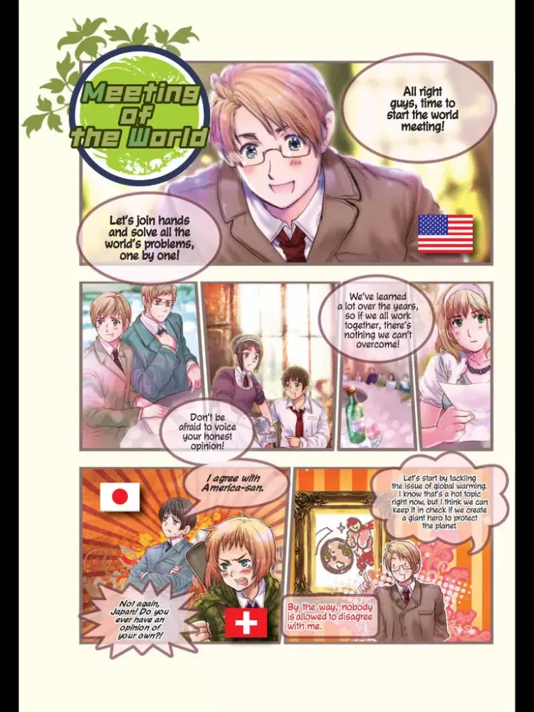 تصاویر Hetalia - TOKYOPOP Manga iPad 