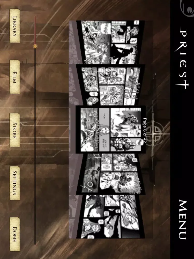 Zrzuty ekranu Priest - TOKYOPOP - Film Comic HQ iPad 