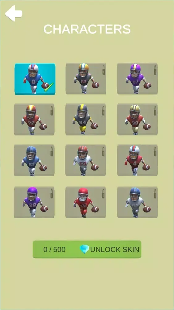 TouchDown Rush : Football Run سکرین شاٹس