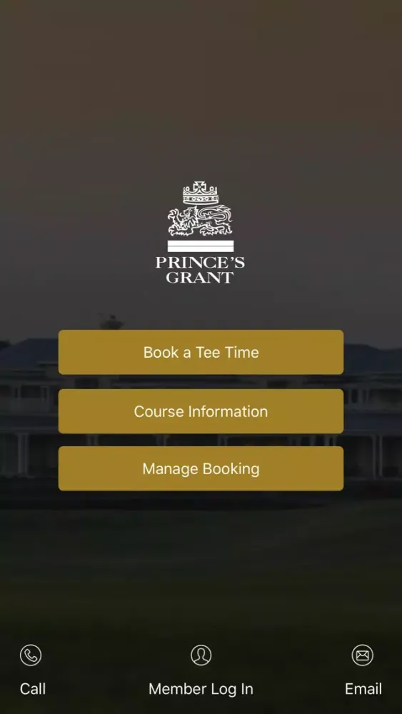 Captures d'écran de Prince's Grant Golf Club