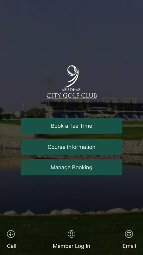 Abu Dhabi City Golf Club स्क्रीनशॉट
