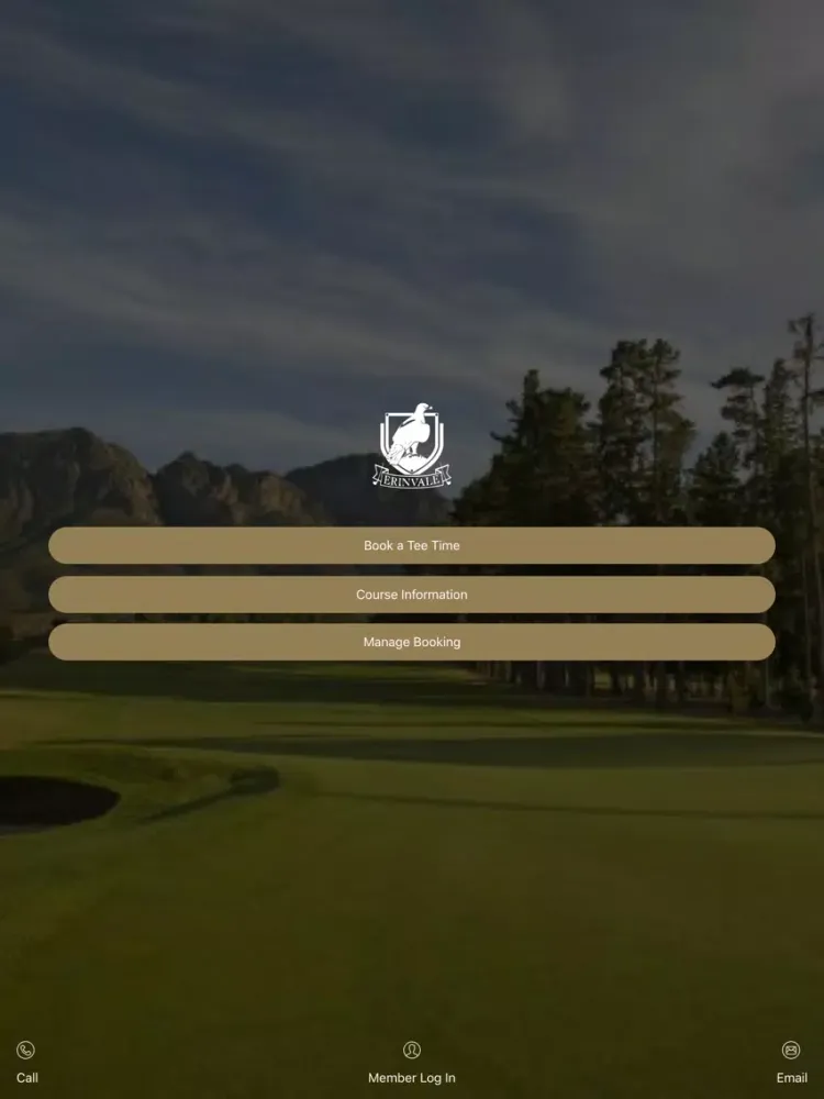 Erinvale Golf Club iPad 应用截图
