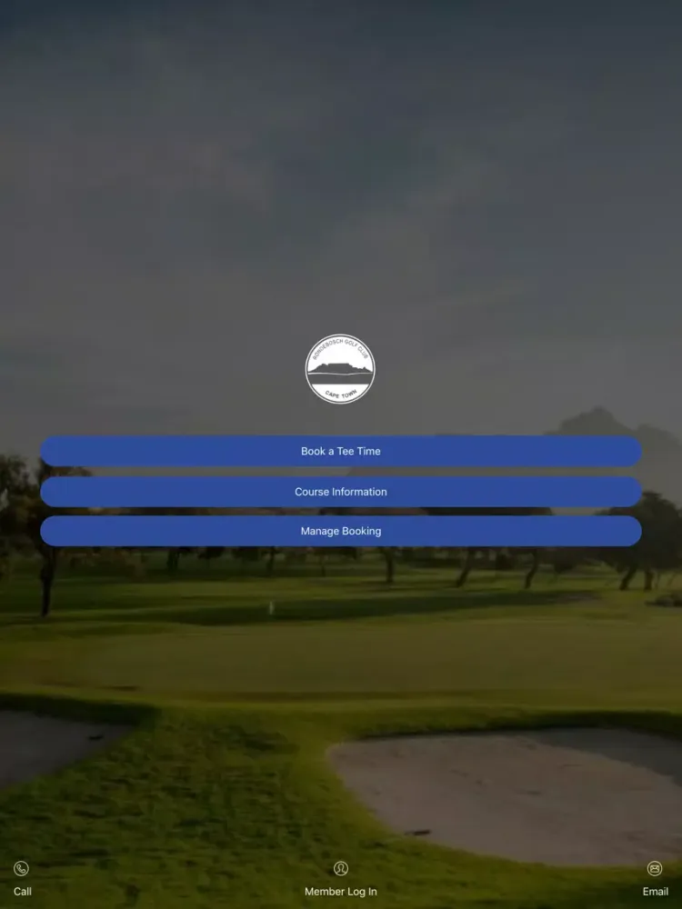 Rondebosch Golf Club iPad  স্ক্রিনশট