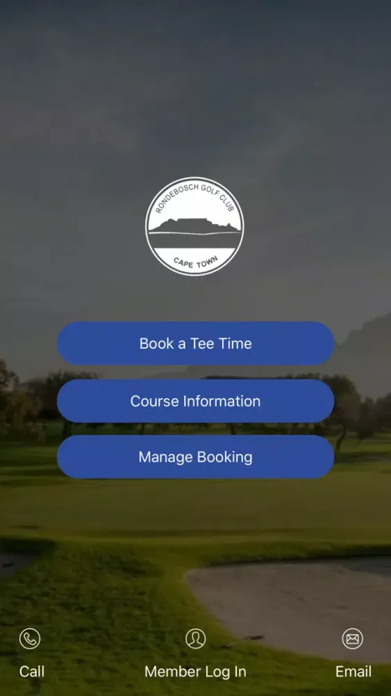 Rondebosch Golf Club স্ক্রিনশট