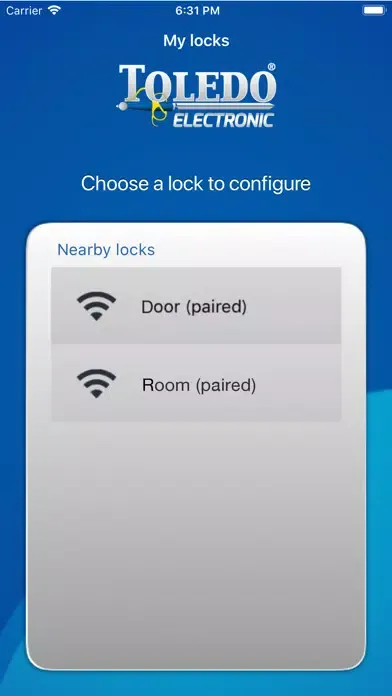 Toledo Smart Lock স্ক্রিনশট