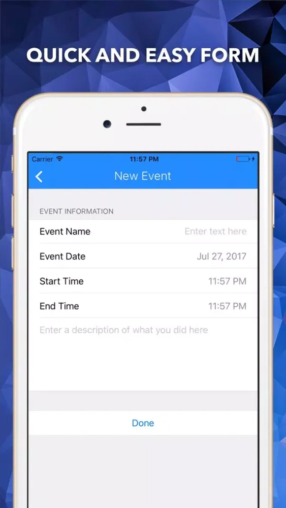 Volunteer Hour Tracker Ekran Görüntüleri