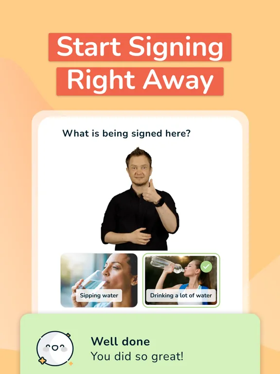 Auslan Wiz - Sign Language iPad  Screenshots