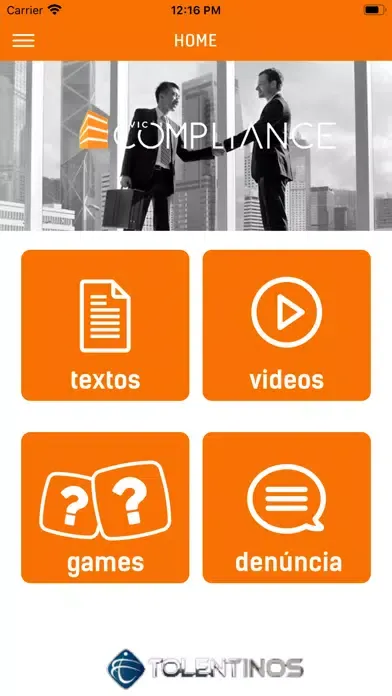 Capturas de pantalla de VIC Compliance