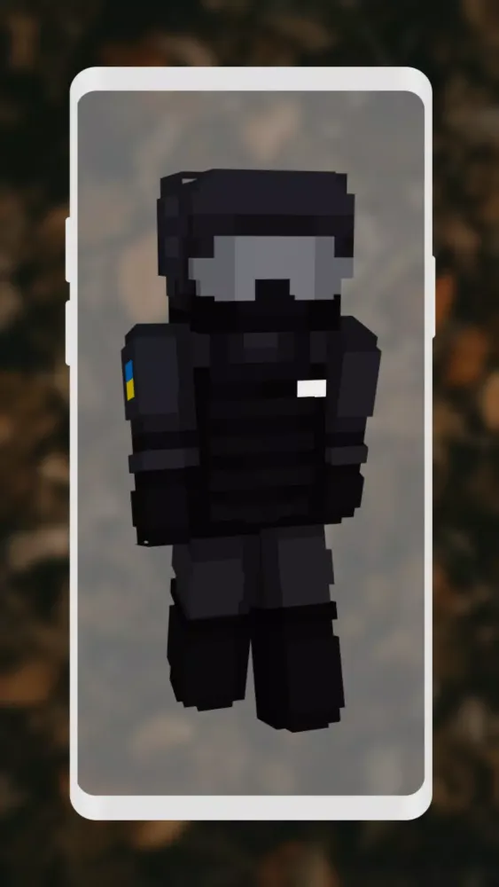 Ảnh chụp màn hình của Military Skins for Minecraft