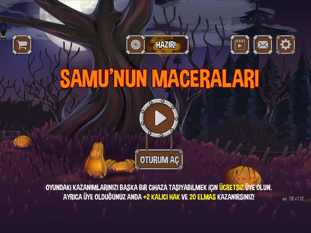 Tangkapan skrin The Samu iPad 