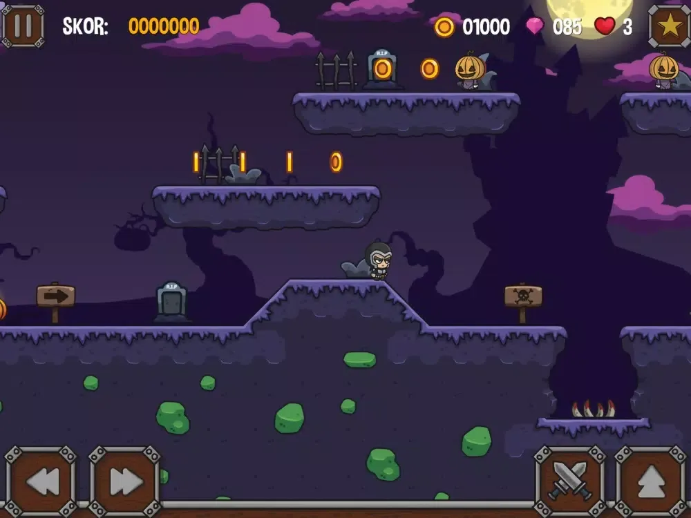 Tangkapan skrin The Samu iPad 