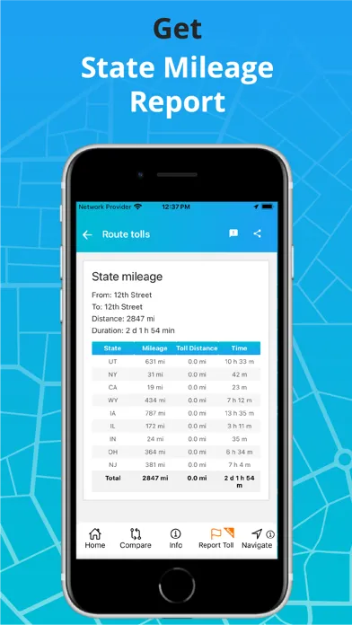 Capturas de pantalla de Toll & Gas Calculator TollGuru