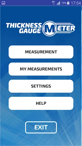 Ảnh chụp màn hình của Thickness gauge
