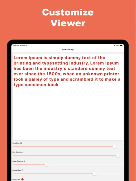 تصاویر BioDoc - Speed Reading Fast iPad 