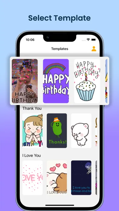 Captures d'écran de CardGifty - Birthday Gift Card