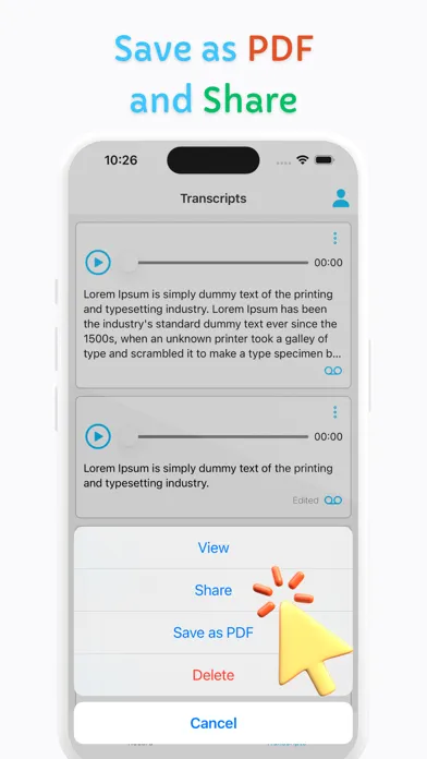 Live Caption Transcribe Talk স্ক্রিনশট