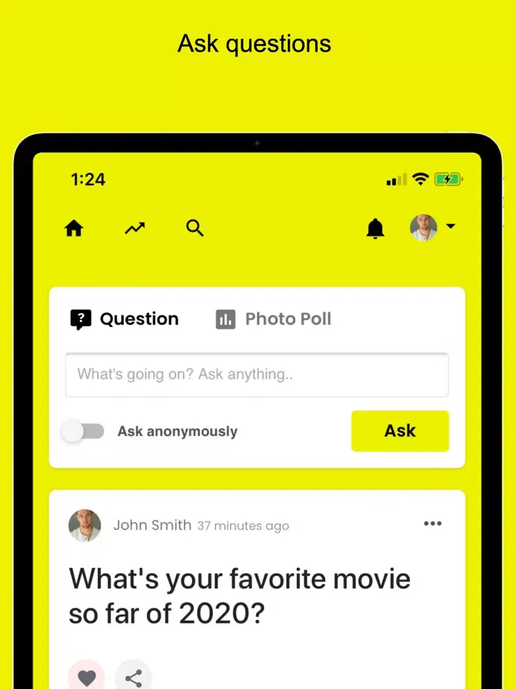TomAnswers iPad  স্ক্রিনশট