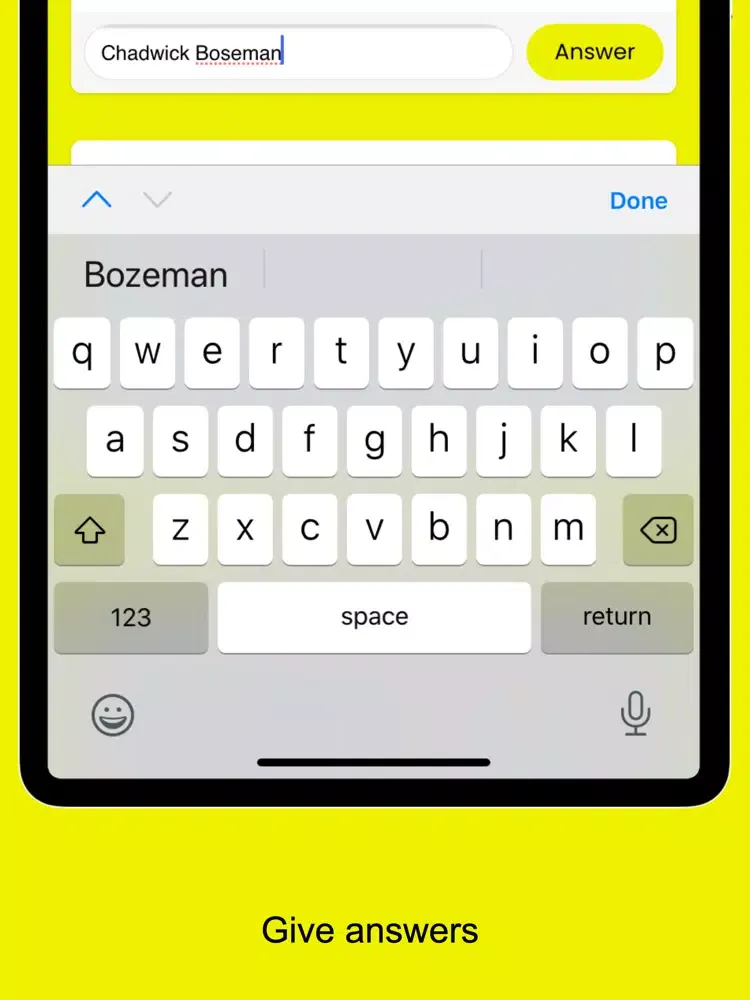 TomAnswers iPad  স্ক্রিনশট
