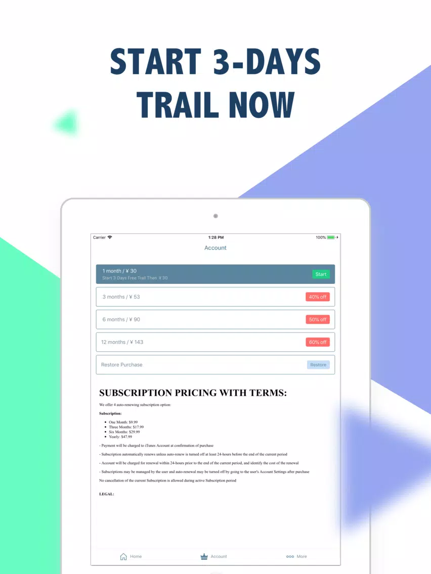 VPN - Super Hotspot VPN Proxy iPad  Screenshots