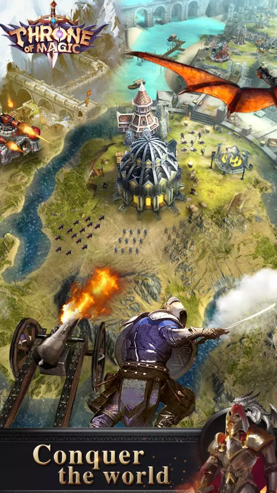 Screenshot di Throne of Magic