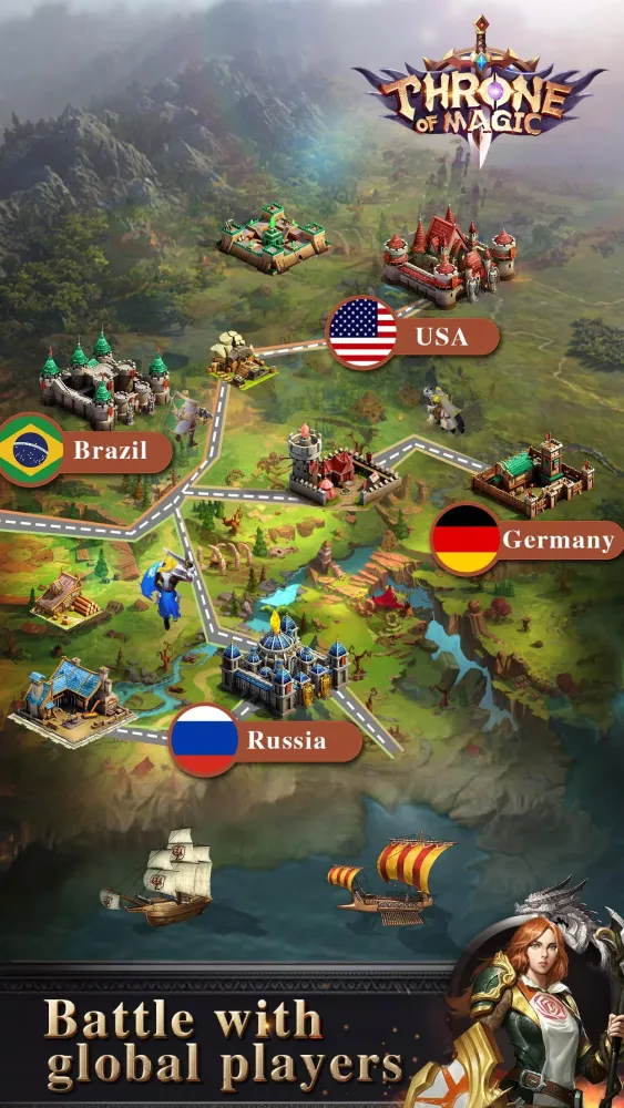 Screenshot di Throne of Magic