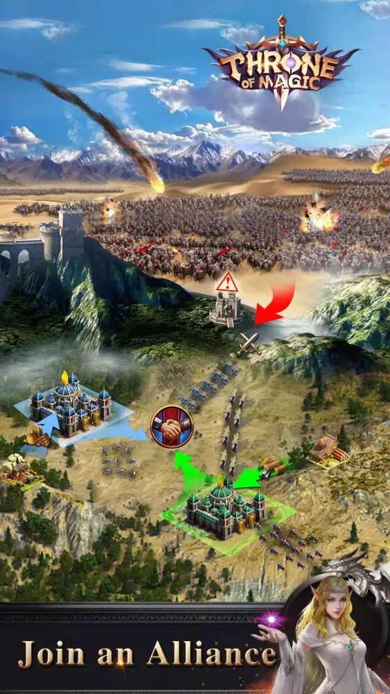 Screenshot di Throne of Magic