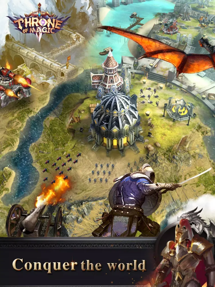 Screenshot di Throne of Magic