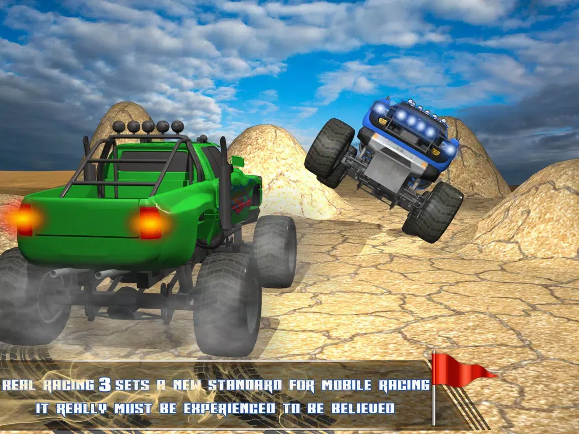 4x4 Monster Truck off road Stunt simulator games iPad  Screenshots