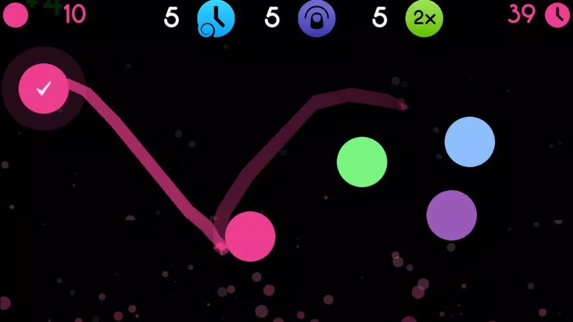 nukte - addictive puzzle game - connect more than two dots Screenshots