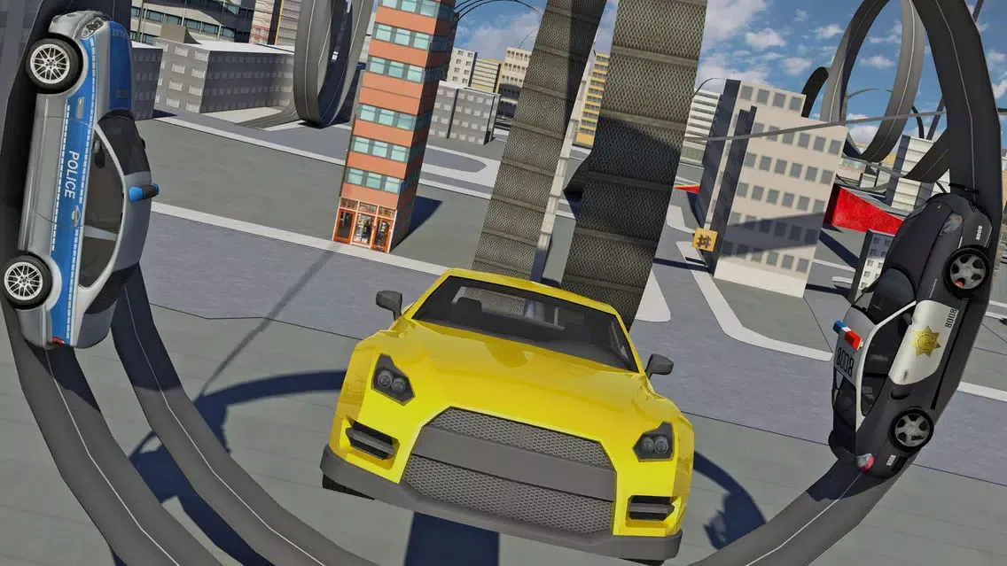 Police 3d Car Driving Simulator games Screenshots