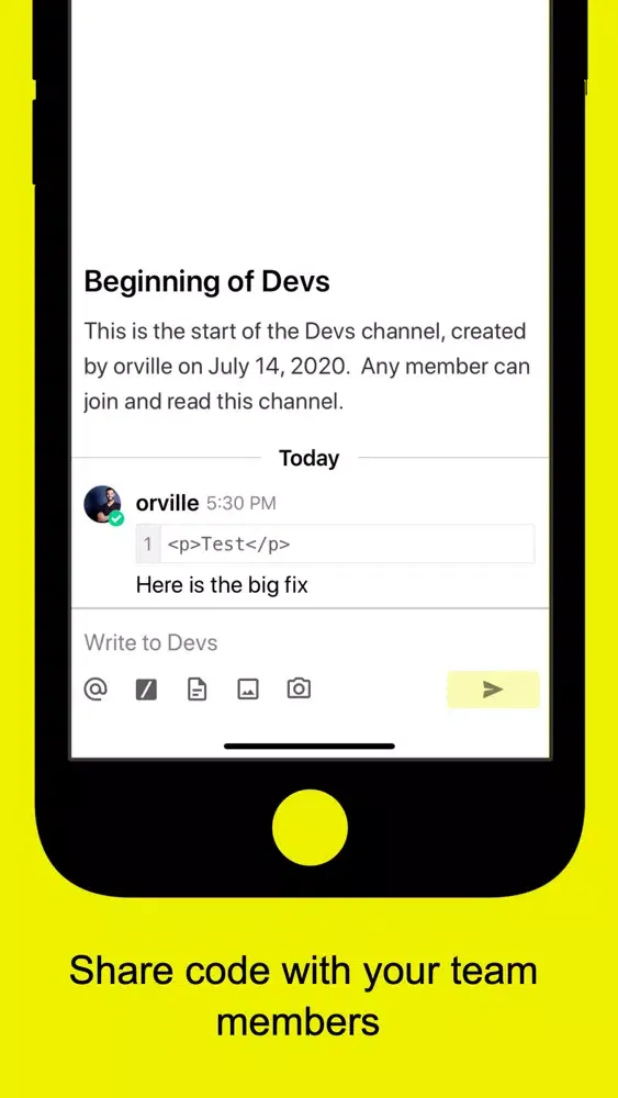 Capturas de pantalla de TomX - Team Messaging
