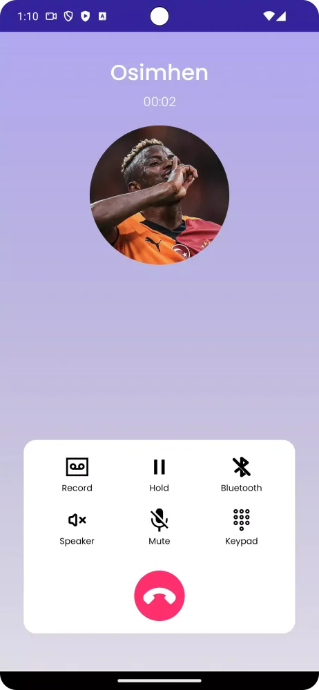 Victor Osimhen Fake Video Call 스크린샷