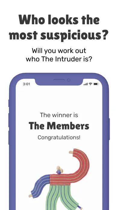 Capturas de tela do The Intruder Party Game