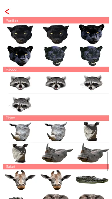 Capturas de pantalla de Animal Faces - Heads Camera