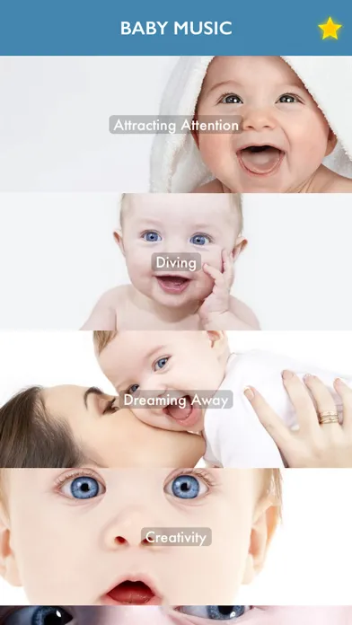 Capturas de tela do Baby Music Pro - Bed companion