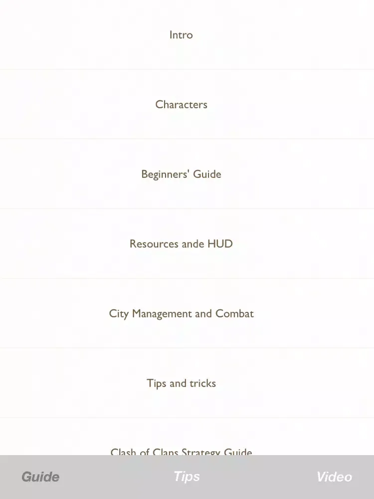 Скриншоты Guide & Cheats for Clash of Clans Game – Full Strategy walkthrough iPad 