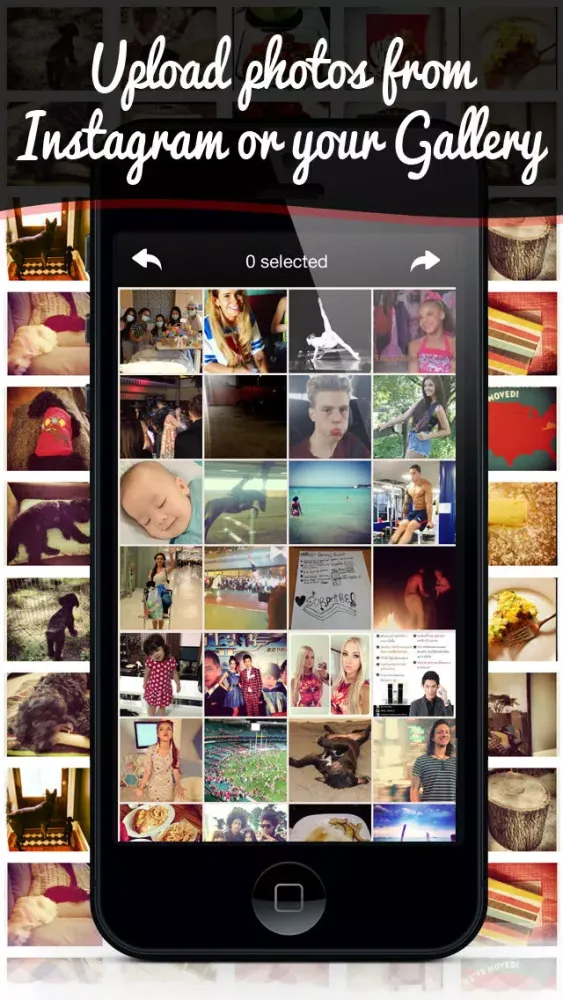 Slidergram - Video Slideshows Collage Screenshots