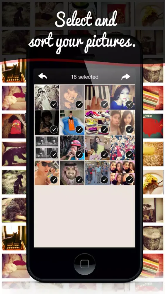 Slidergram - Video Slideshows Collage Screenshots
