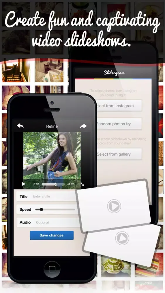 Slidergram - Video Slideshows Collage Screenshots
